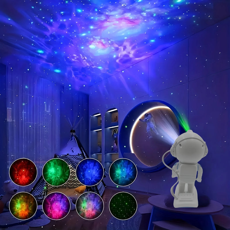 Astronauta projetor - Galaxy star / nebula light / Universe - Quarto com a magia do Universo